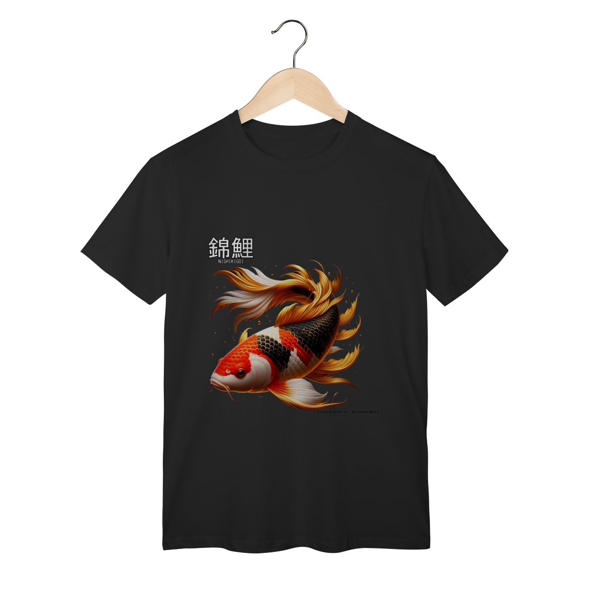 Nome do produto: Camiseta Nishikigoi Amo Peixe 