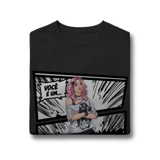 Nome do produto Camiseta : Você é um Frango” Infantil  (Arte por Artista Humano) Camiseta oficial Canal Amo Peixe 