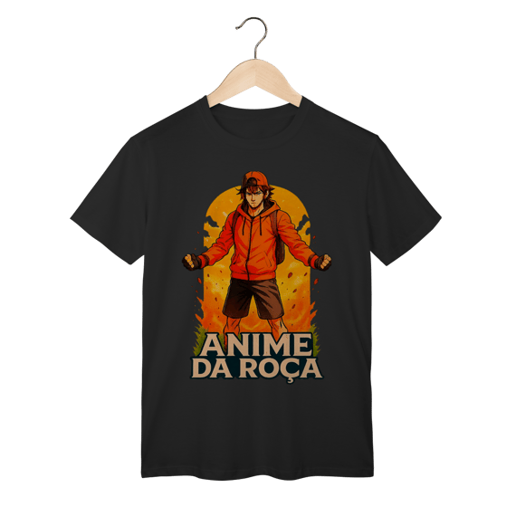 Camiseta Anime da Roça Clássica dos videos