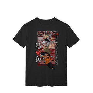 Nome do produto Camiseta Classic, Canal Amo Peix Arte feita por um artista humano 