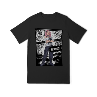 Nome do produto Camiseta : Você é um Frango” Infantil  (Arte por Artista Humano) Camiseta oficial Canal Amo Peixe 