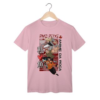 Nome do produto Camiseta Classic, Canal Amo Peix Arte feita por um artista humano 