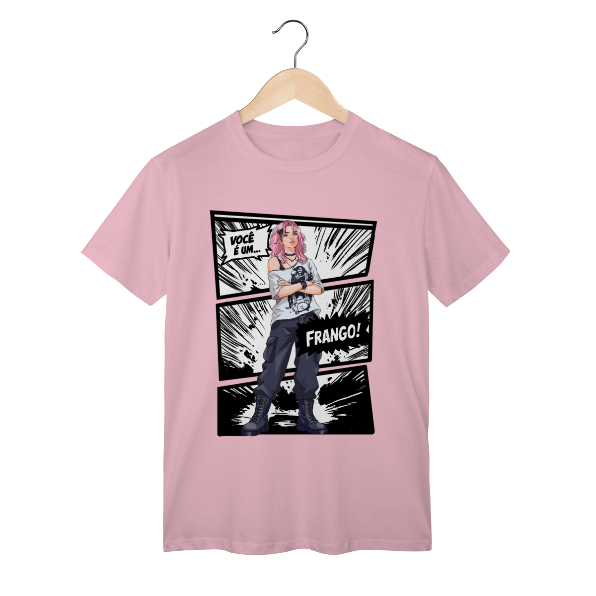 Nome do produto: Camiseta Você é um frango 