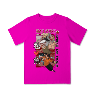 Nome do produto Camiseta Infantil Canal Amo Peixe – Anime da Roça  Arte original criada por artista humano