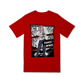 Nome do produto Camiseta : Você é um Frango” Infantil  (Arte por Artista Humano) Camiseta oficial Canal Amo Peixe 