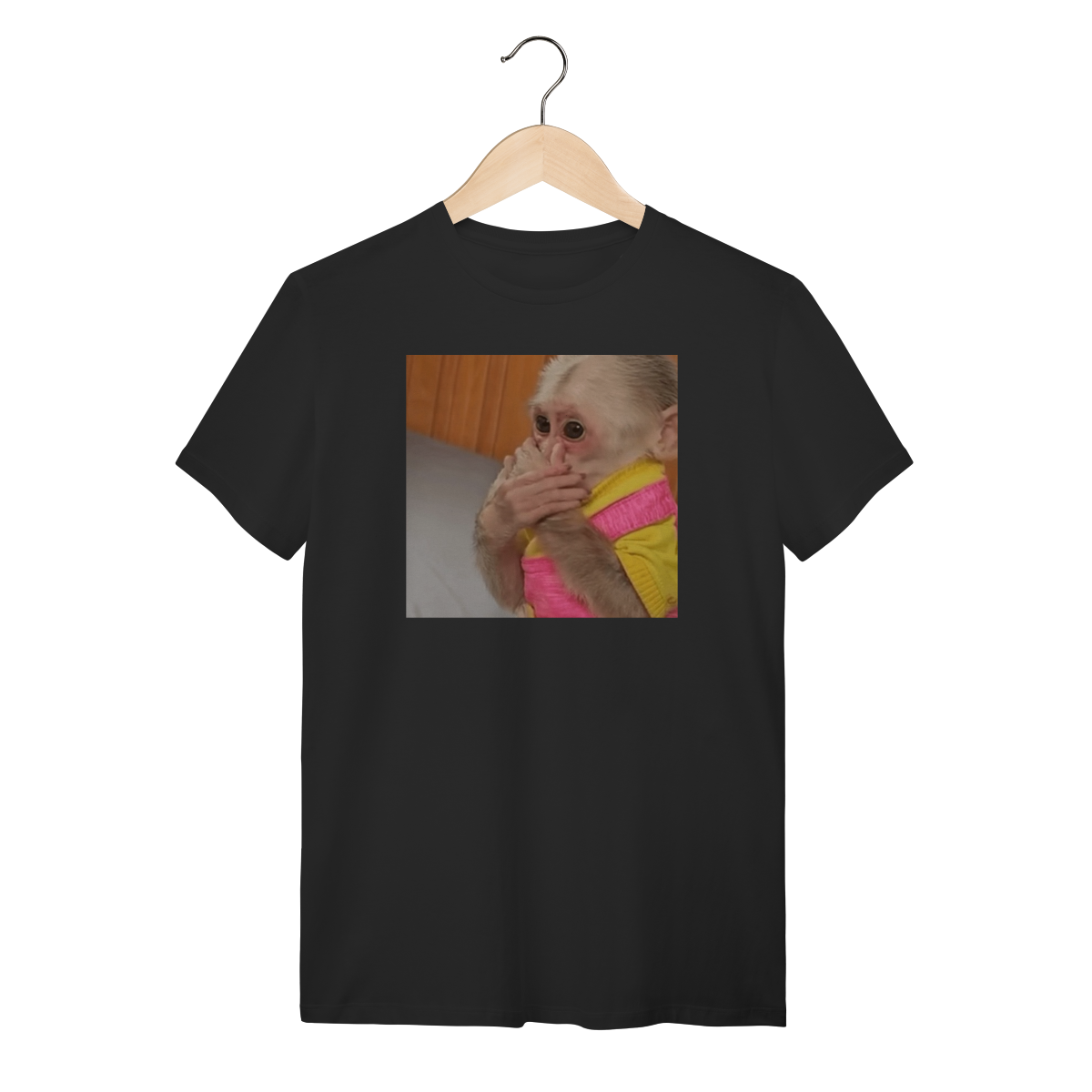 Nome do produto: Camiseta Macaquinho fofo