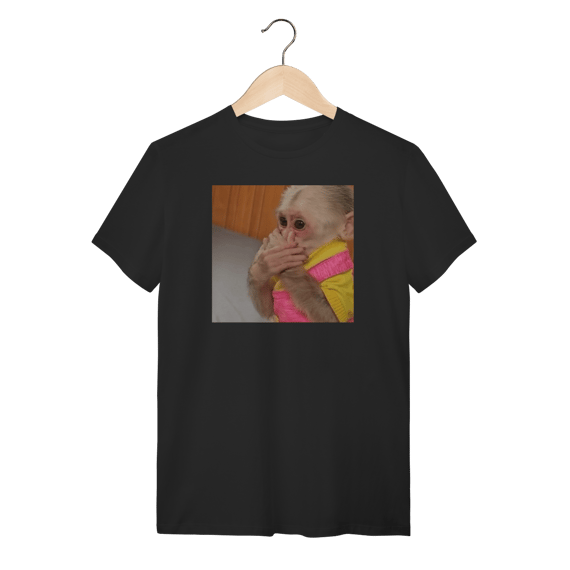 Camiseta Macaquinho fofo