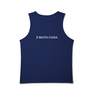 Nome do produto É Muita Coisa | Regata Masc Sport Dry UV