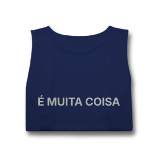 Nome do produto É Muita Coisa | Regata Masc Sport Dry UV