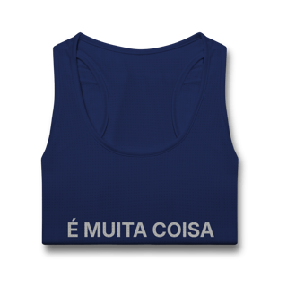 Nome do produto É Muita Coisa | Regata Fem Sport Dry UV