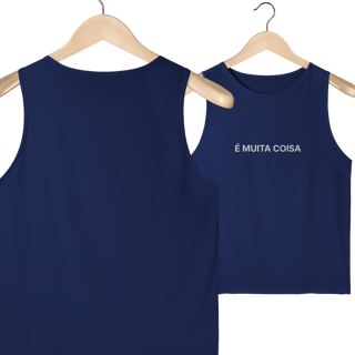 Nome do produto É Muita Coisa | Regata Masc Sport Dry UV
