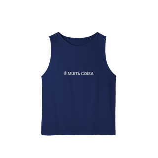 Nome do produto É Muita Coisa | Regata Masc Sport Dry UV