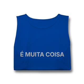 Nome do produto É Muita Coisa | Regata Masc Sport Dry UV