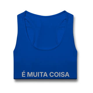 Nome do produto É Muita Coisa | Regata Fem Sport Dry UV