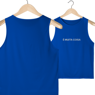 Nome do produto É Muita Coisa | Regata Masc Sport Dry UV