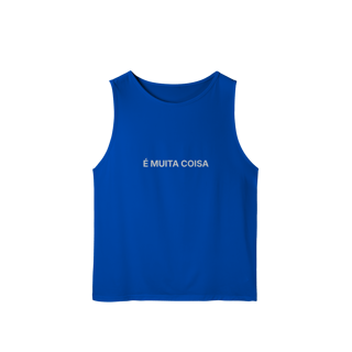 Nome do produto É Muita Coisa | Regata Masc Sport Dry UV