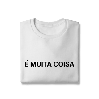 Nome do produto É Muita Coisa | Moletom Prime Fechado