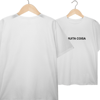 Nome do produto É Muita Coisa | Camiseta Plus Size