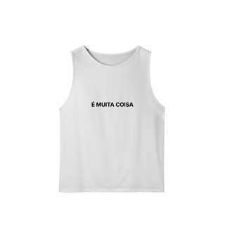 Nome do produto É Muita Coisa | Regata Masc Sport Dry UV