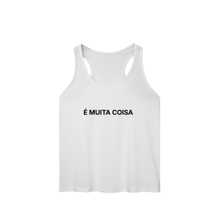 Nome do produto É Muita Coisa | Regata Fem Sport Dry UV