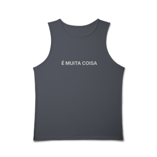 Nome do produto É Muita Coisa | Regata Masc Sport Dry UV