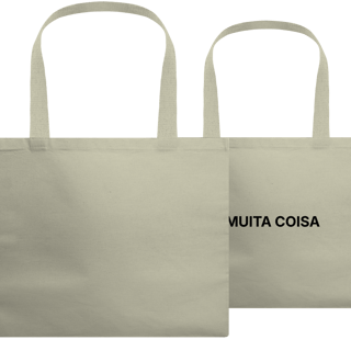 Nome do produto É Muita Coisa | Ecobag