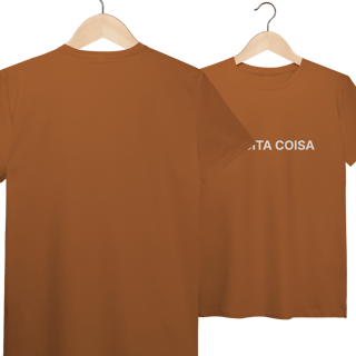 Nome do produto É Muita Coisa | Camiseta Pima