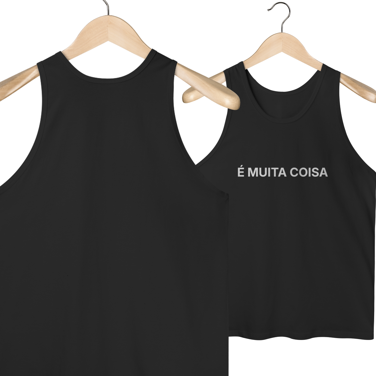 É Muita Coisa | Regata Masculina Quality