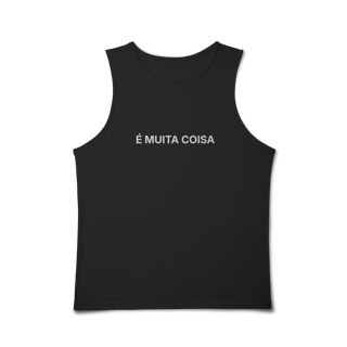 Nome do produto É Muita Coisa | Regata Masc Sport Dry UV