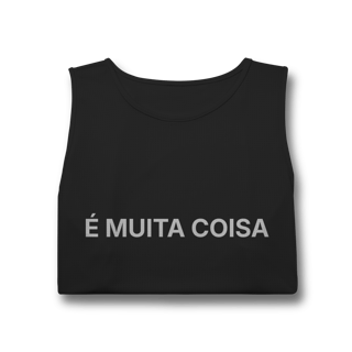 Nome do produto É Muita Coisa | Regata Masc Sport Dry UV