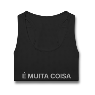 Nome do produto É Muita Coisa | Regata Fem Sport Dry UV