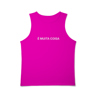 Nome do produto É Muita Coisa | Regata Masc Sport Dry UV