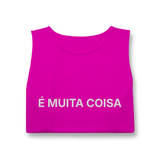 Nome do produto É Muita Coisa | Regata Masc Sport Dry UV