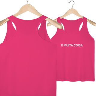Nome do produto É Muita Coisa | Regata Fem Sport Dry UV