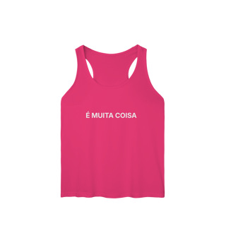 Nome do produto É Muita Coisa | Regata Fem Sport Dry UV