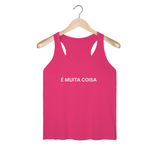 Nome do produto É Muita Coisa | Regata Fem Sport Dry UV