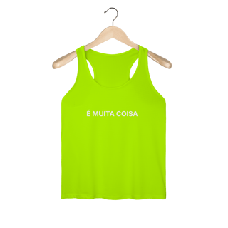 Nome do produto É Muita Coisa | Regata Fem Sport Dry UV