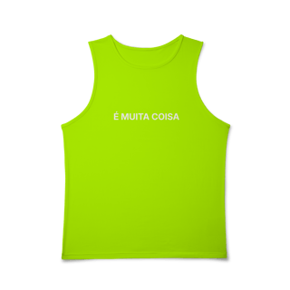 Nome do produto É Muita Coisa | Regata Masc Sport Dry UV