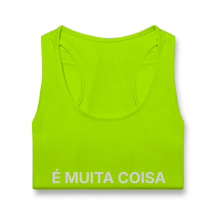 Nome do produto É Muita Coisa | Regata Fem Sport Dry UV