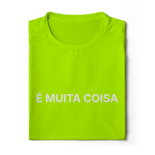 Nome do produto É Muita Coisa | Camisa Manga Longa Sport Dry UV