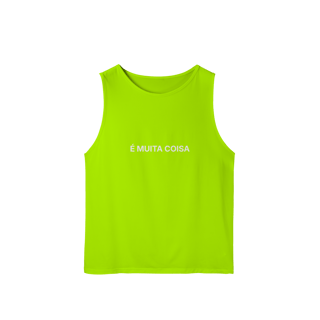 Nome do produto É Muita Coisa | Regata Masc Sport Dry UV