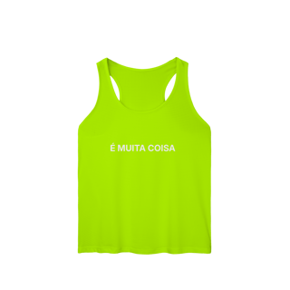 Nome do produto É Muita Coisa | Regata Fem Sport Dry UV
