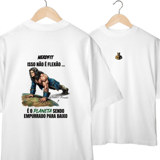 Nome do produto Empurrando o Planeta Oversized