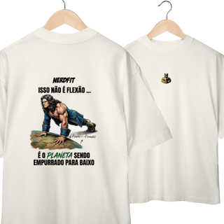 Nome do produto Empurrando o Planeta Oversized