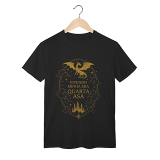 Nome do produto Camiseta Unissex - Vivendo minha era Quarta Asa