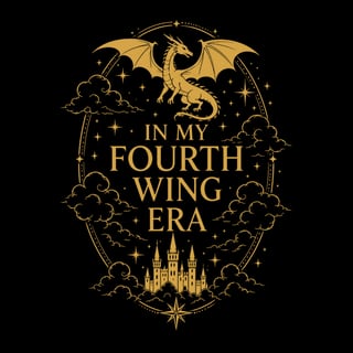 Nome do produto Camiseta Unissex - Fourth Wing Era