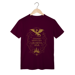 Nome do produto Camiseta Unissex - Vivendo minha era Quarta Asa
