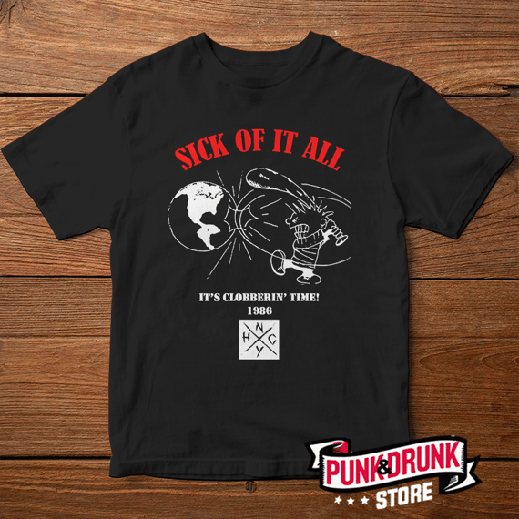 Camiseta Sick of It All - Demo 86