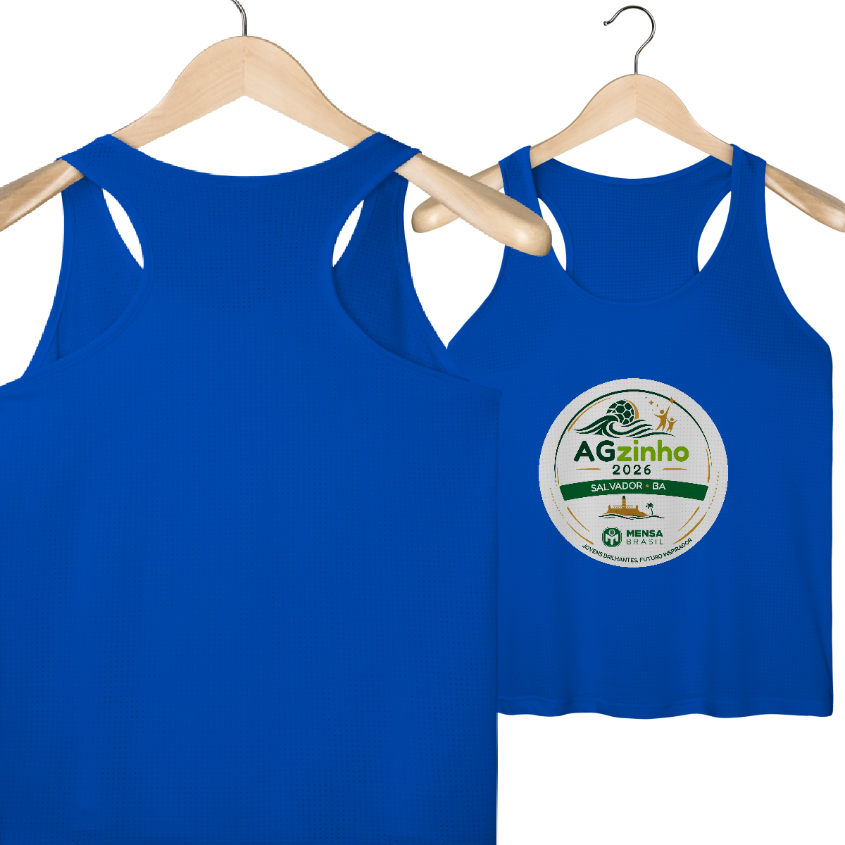 Regata Fem Sport Dry UV -  Edição Especial AGzinho Bahia/2026 - Logo 
