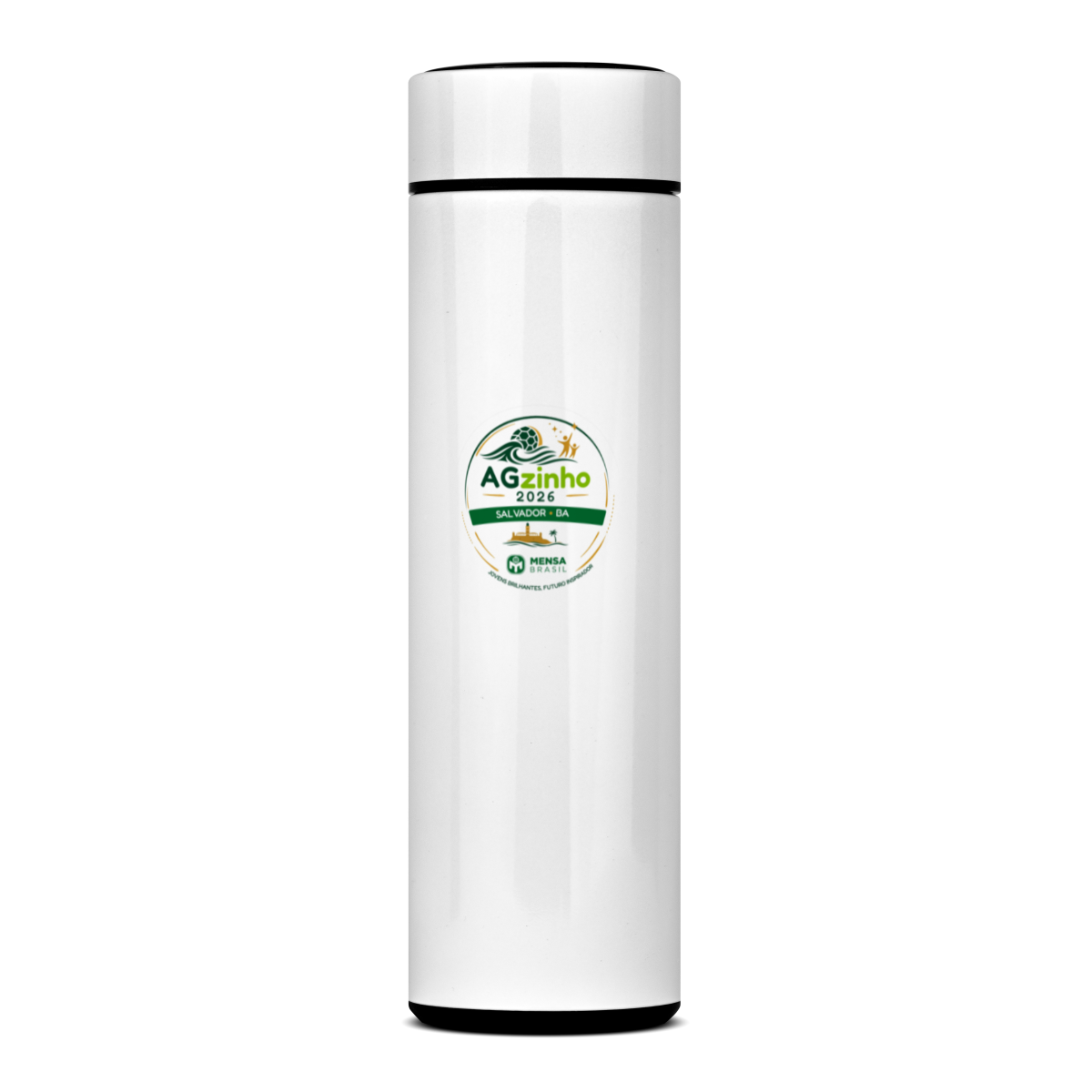 Garrafa Térmica - Edição Especial AGzinho Bahia 2026 - Logo 